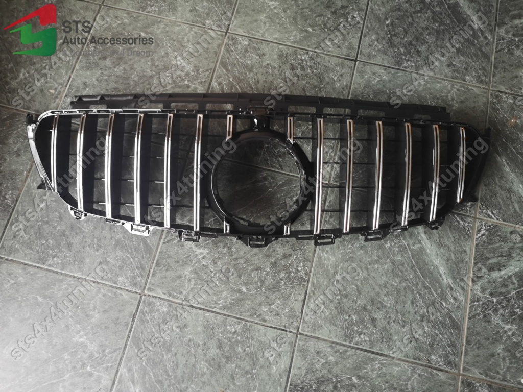 GRILA FATA CU CAMERA MERCEDES E-CLASS W213-2016-2018 SLV [GTR LOOK]