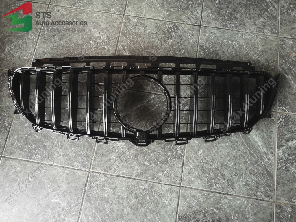 GRILA FATA CU CAMERA MERCEDES E-CLASS W213-2016-2018 BK[GTR LOOK]