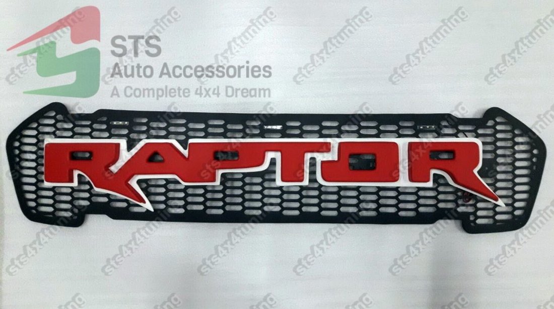 GRILA FATA CU LED FORD RANGER 2015-2017 [V2-RAPTOR]