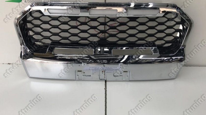 GRILA FATA CU LED FORD RANGER T8 2019+ WILDTRACK CPB [MSH TIP]