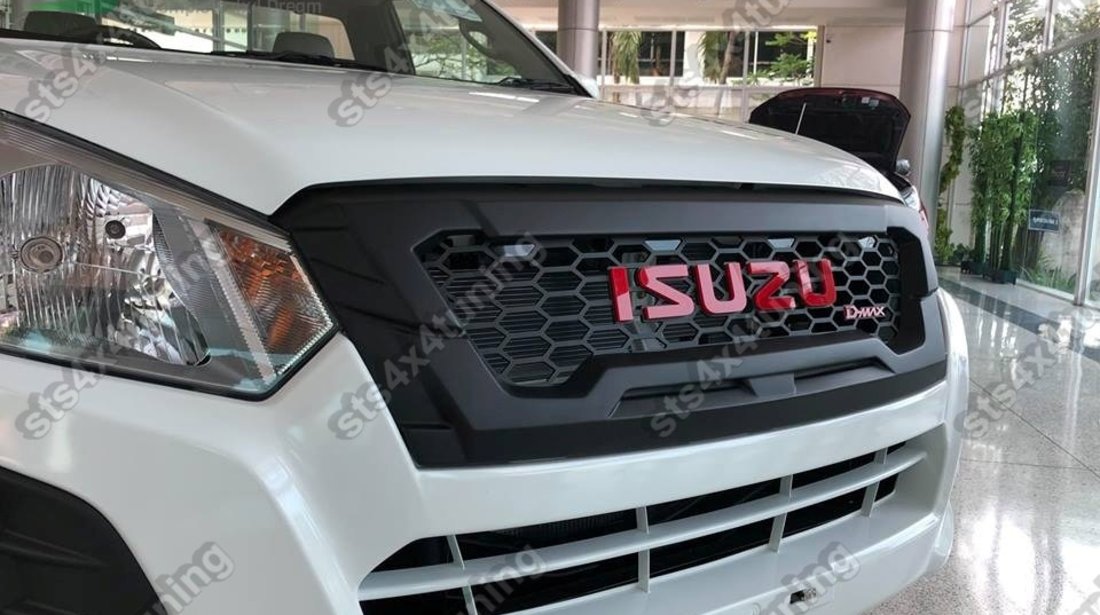 GRILA FATA CU LED ISUZU D-MAX 2016-2019 [V2]