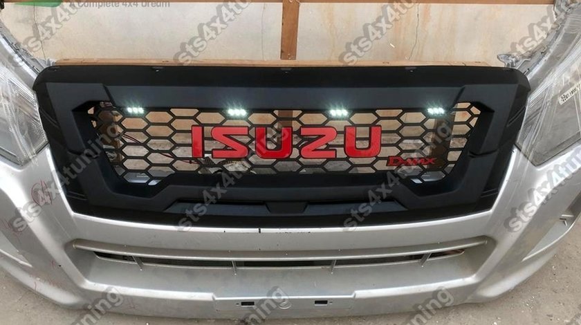 GRILA FATA CU LED ISUZU D-MAX 2016-2019 [V2]