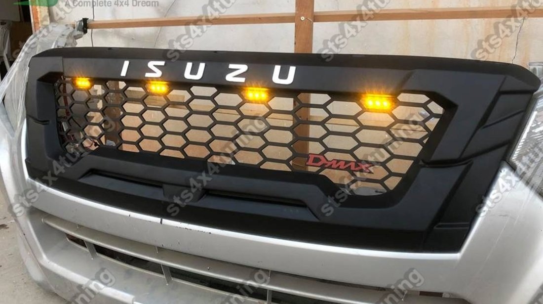 GRILA FATA CU LED ISUZU D-MAX 2016-2019 [V3]