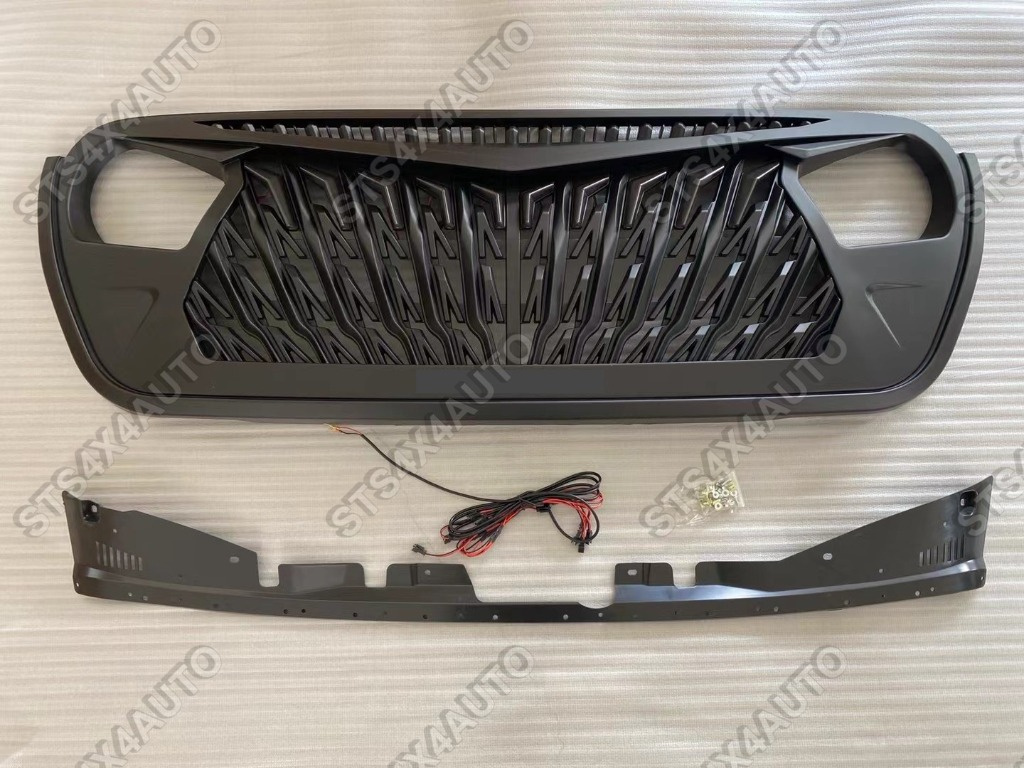 GRILA FATA CU LED JEEP WRANGLER JL JT 2018-2023 [V9]