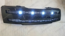 GRILA FATA CU LED NISSAN NAVARA D40 2005-2010 [V5-...