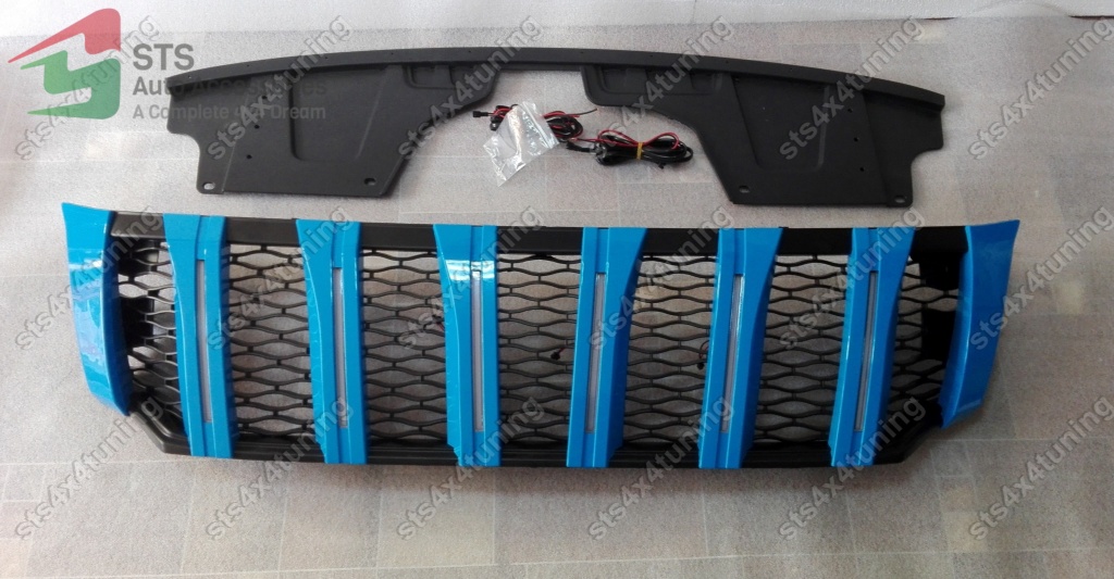 GRILA FATA CU LED NISSAN NAVARA NP300 2015-2020 [V6]