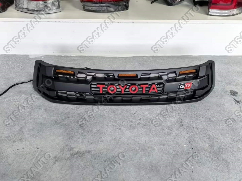 GRILA FATA CU LED TOYOTA HILUX REVO 2016-2020 MB [TIP GR]