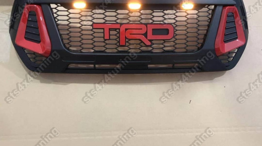 GRILA FATA CU LED TOYOTA HILUX REVO ROCCO 2019-2020 [TRD V3]