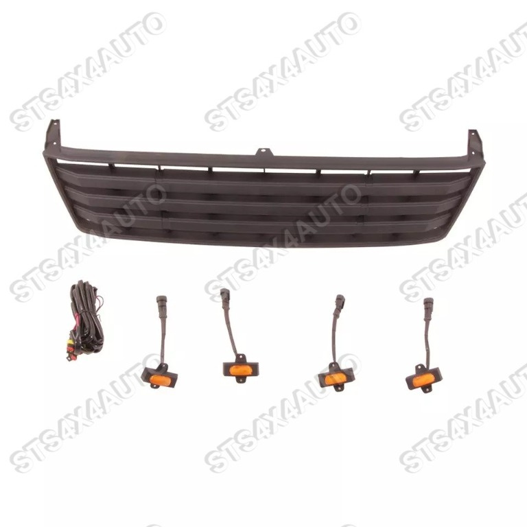 GRILA FATA CU LED TOYOTA LAND CRUISER PRADO FJ90 1997-2002 BK [V3]