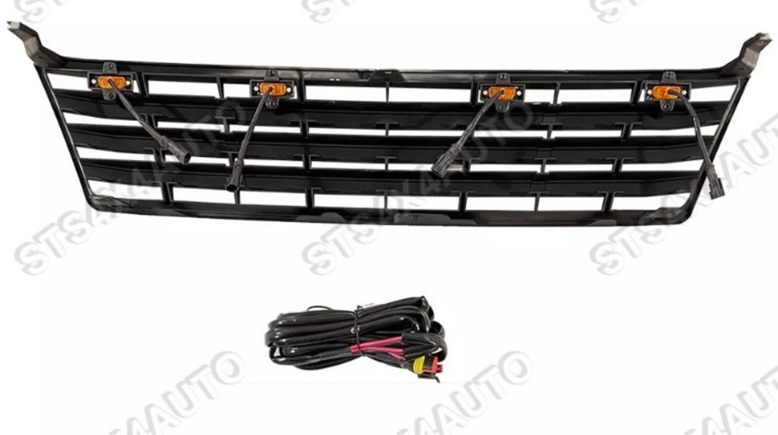 GRILA FATA CU LED TOYOTA LAND CRUISER PRADO FJ90 1997-2002 BK [V3]