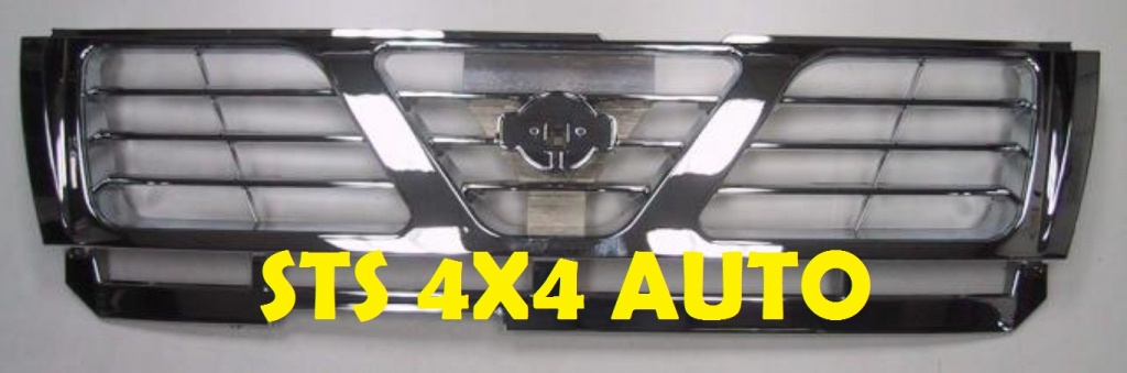 GRILA FATA DIN CROM NISSAN PATROL Y61 1998-2002 [OEM]