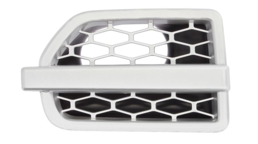 Grila fata dreapta argintiu; in aripa LAND ROVER DISCOVERY IV intre 2009-2014
