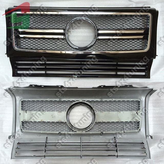 GRILA FATA G63 DESIGN MERCEDES G-CLASS W463 1989-2012 NEGRE