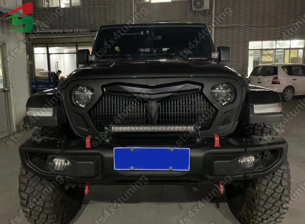 GRILA FATA JEEP WRANGLER JL 2018-2020 MB [V2]