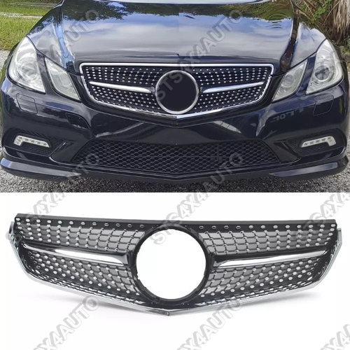 GRILA FATA MERCEDES E-CLASS W207 C207 2009-2013 BK [DIAMOND]