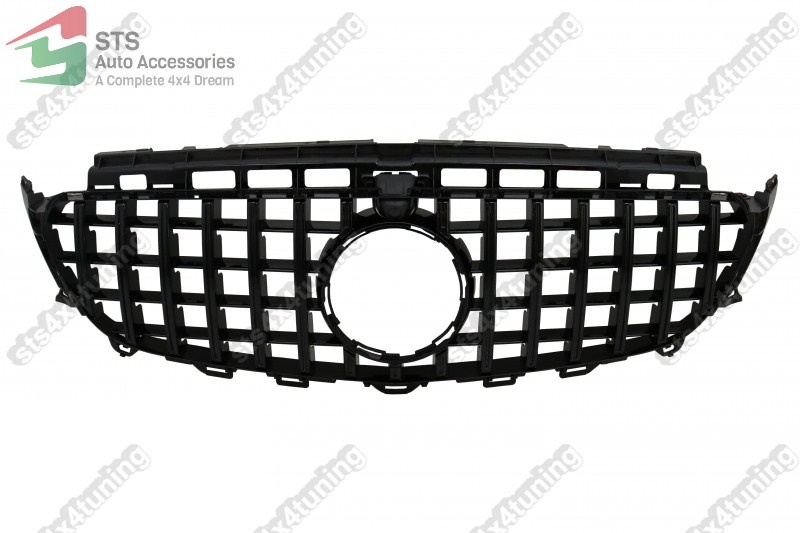 GRILA FATA MERCEDES E-CLASS W213 2016-2019 CU CAMERE BK [GTR LOOK]