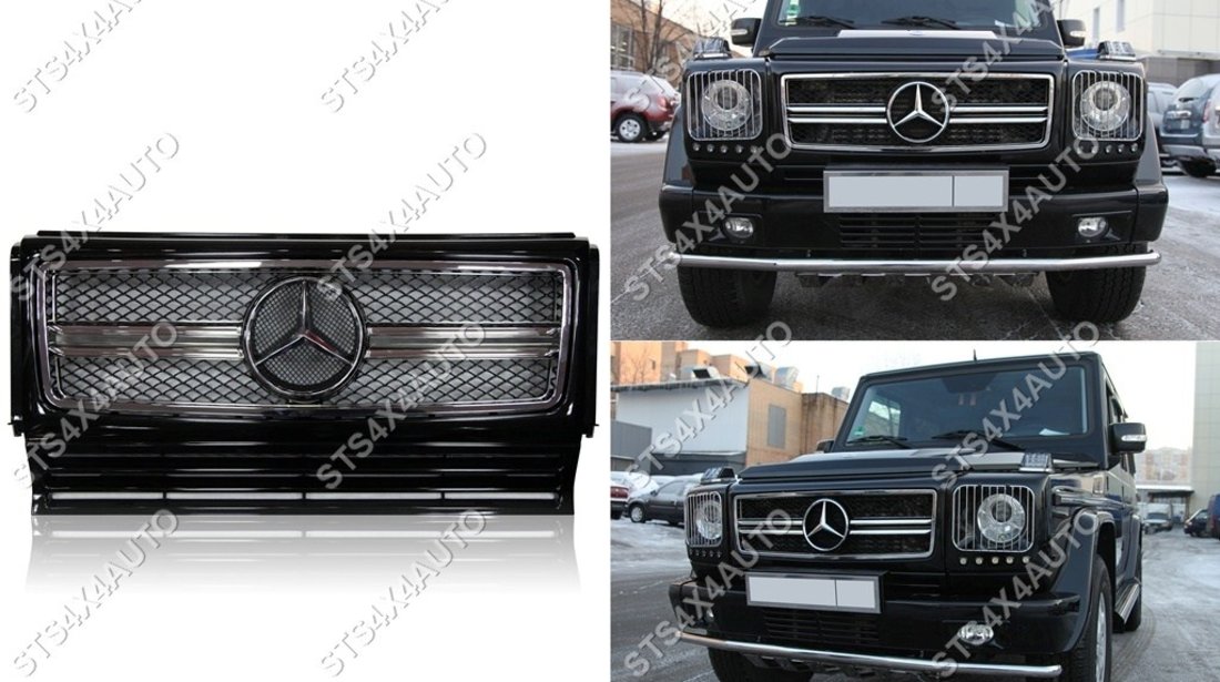 GRILA FATA MERCEDES G-CLASS W463 1989-2013 [TIP-G63]