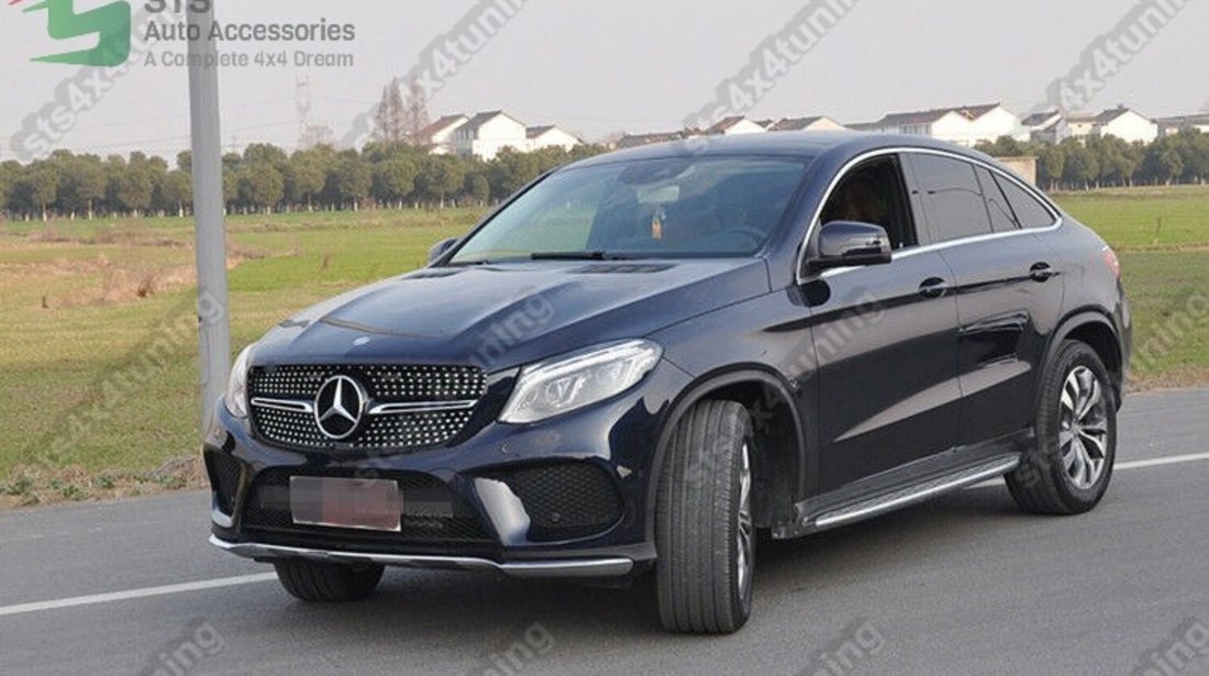 GRILA FATA MERCEDES GLE COUPE C292 2015-2018 BK[DIAMOND STAR LOOK]