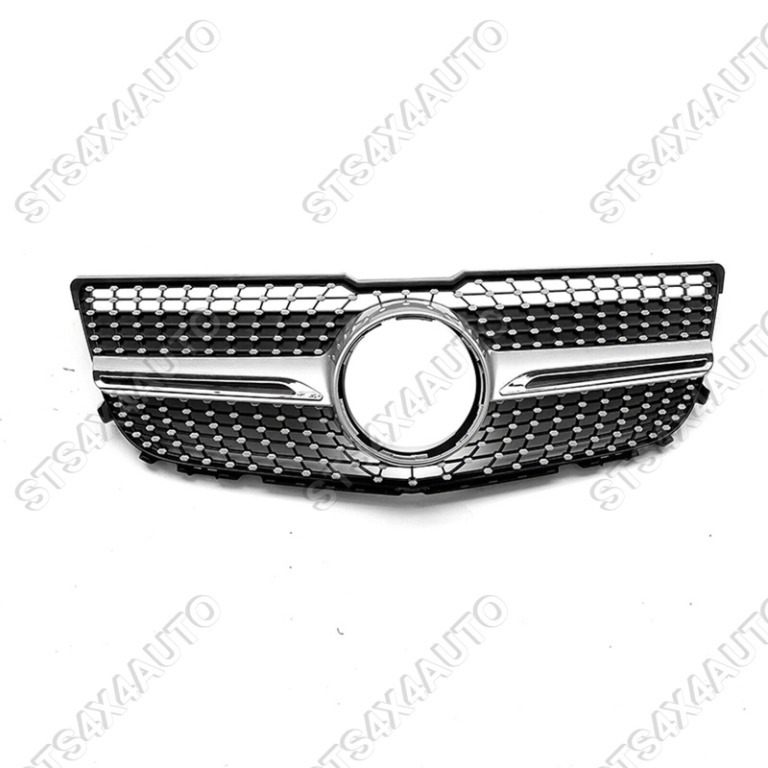 GRILA FATA MERCEDES GLK X204 2013-2015 SLV [DIAMOND LOOK]