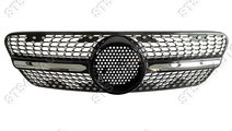 GRILA FATA MERCEDES ML W163 1998-2004 BK [DIAMOND ...