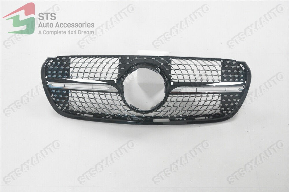 GRILA FATA MERCEDES X-CLASS 470 2017-2021 SLV [DIAMOND-LOOK]