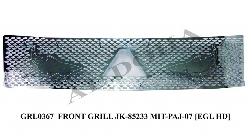 GRILA FATA MITSUBISHI PAJERO IV 2007-2013 DIN INOX