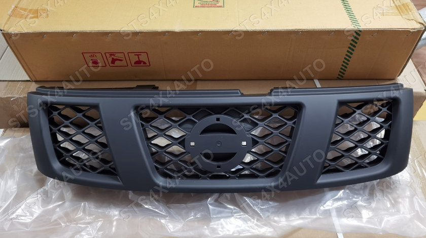 GRILA FATA NEGRE MATT NISSAN PATROL GU4 Y61 2005-2022 [OE LOOK]