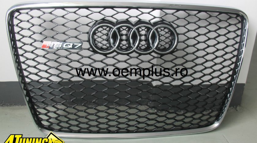 Grila fata Q7 model RS cu fagure