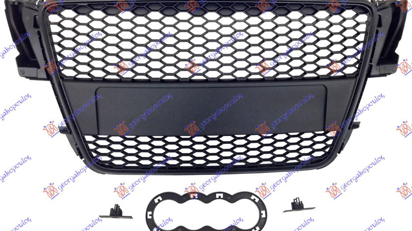 Grila Fata Radiator Audi A5 An 2007 2008 2009 2010 2011 RS Look