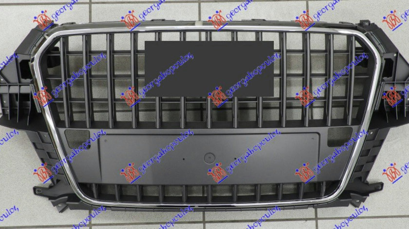 Grila Fata Radiator Audi Q3 An 2011 2012 2013 2014 Cu Senzori Parcare