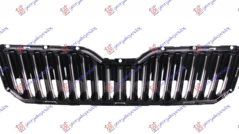 Grila Fata Radiator Skoda Superb 2015 2016 2017 2018 2019 (Rama Cromata)