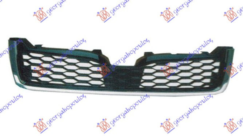 Grila Fata Radiator Subaru Forester An 2012 2013 2014 2015 (Cu Rama Cromata, Sport)