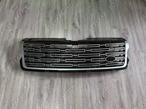 GRILA FATA RANGE ROVER VOGUE L405 2013-2017 BLK/SLV [2023 LOOK]
