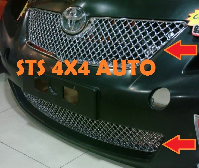 GRILA FATA TOYOTA COROLLA 2007-2010 DIN CROM[BENTLY DESIGN]