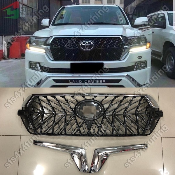 GRILA FATA TOYOTA LAND CRUISER FJ200 2016-2018 CPBK [TRD LOOK]