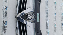 Grila full crom centrala radiator Opel Astra H fac...