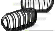 Grila Grile BLACK MATT DOUBLE BAR compatibila BMW ...