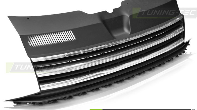 Grila Grile Crom look BLACK compatibila VW T6 15-19