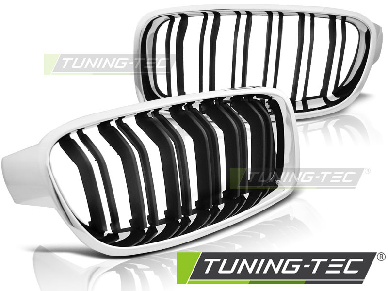 Grila Grile Crom look BLACK SPORT LOOK compatibila BMW F30 / F31 10.11-