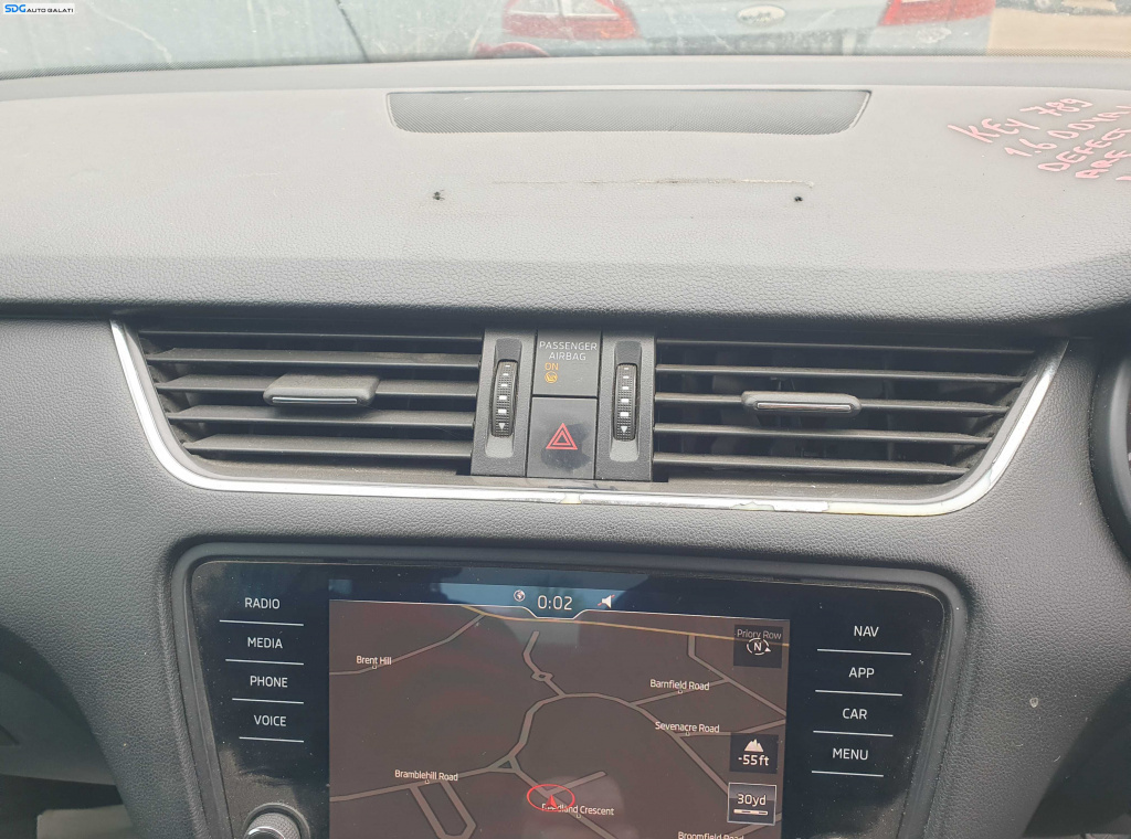 Grila Grile Gura Guri Ventilatie Aerisire Bord Centrala Skoda Octavia 3 2013 - 2020 [K4825]