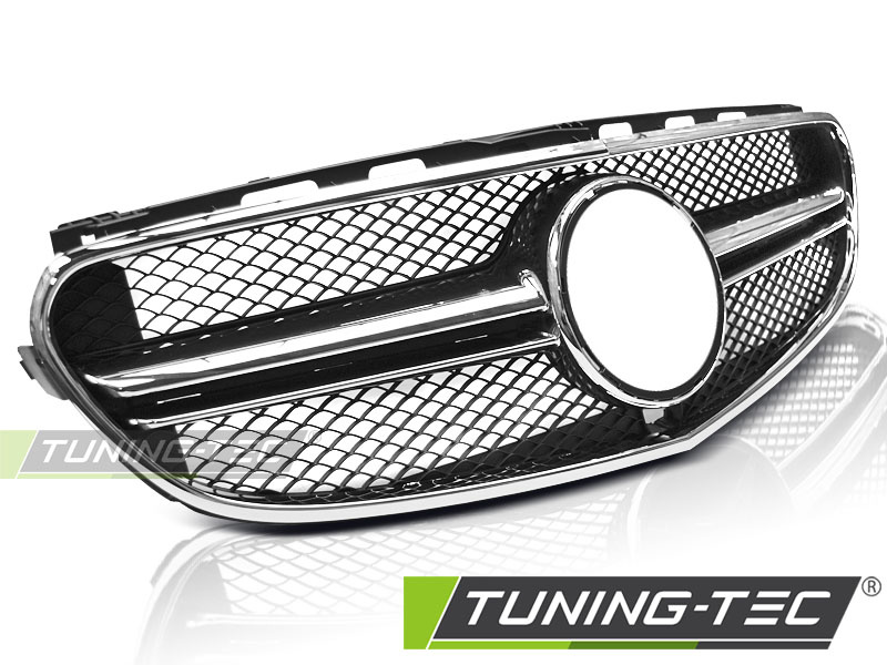 Grila Grile SPORT BLACK Crom look compatibila MERCEDES W212 13-16