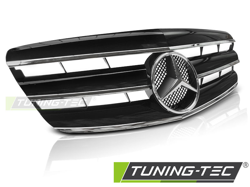 Grila Grile SPORT BLACK Crom look compatibila MERCEDES W221 05-09