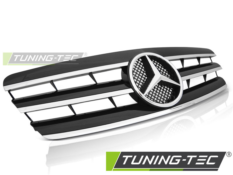 Grila Grile SPORT BLACK Crom look compatibila MERCEDES W203 00-07
