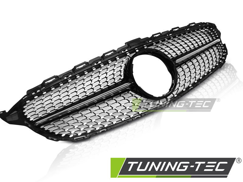 Grila Grile SPORT Negru Lucios Crom look compatibila MERCEDES W205 14-