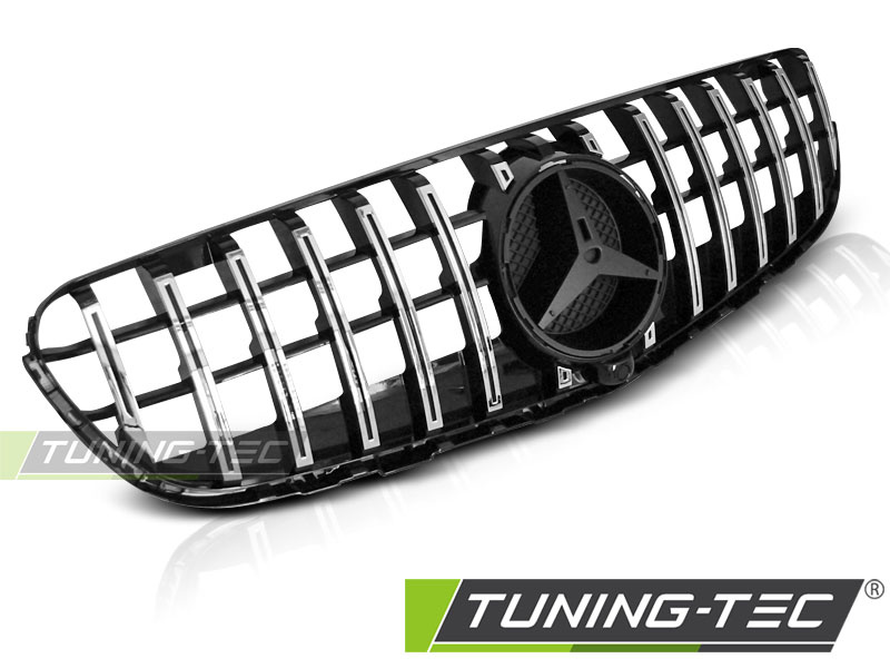 Grila Grile SPORT Negru Lucios Crom look compatibila MERCEDES GLC W253 15-18