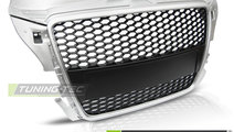 Grila Grile SPORT SILVER compatibila AUDI A3 (8P) ...