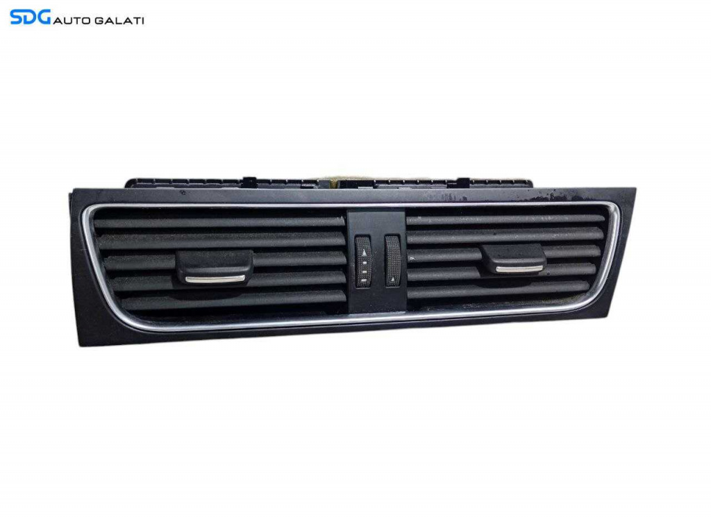Grila Gura Aer Aerisire Ventilatie Centrala Bord Audi A4 B8 2008 - 2015 Cod 8T2820951B (Provine de la o masina de Anglia, Rama nu este la fel, doar grila este compatibila) [LR0932]