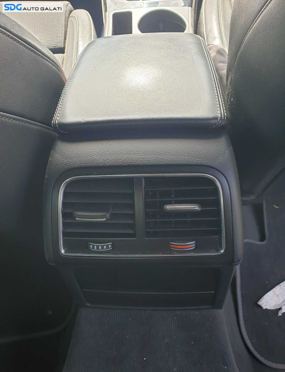 Grila Gura Ventilatie Aerisire Pasageri Spate din Cotiera Audi A4 B8 B8.5 FL Facelift 2012 - 2016 [C5475]