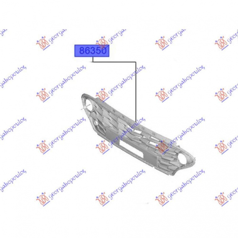Grila - Hyundai I10 2016 , 86350-B9500