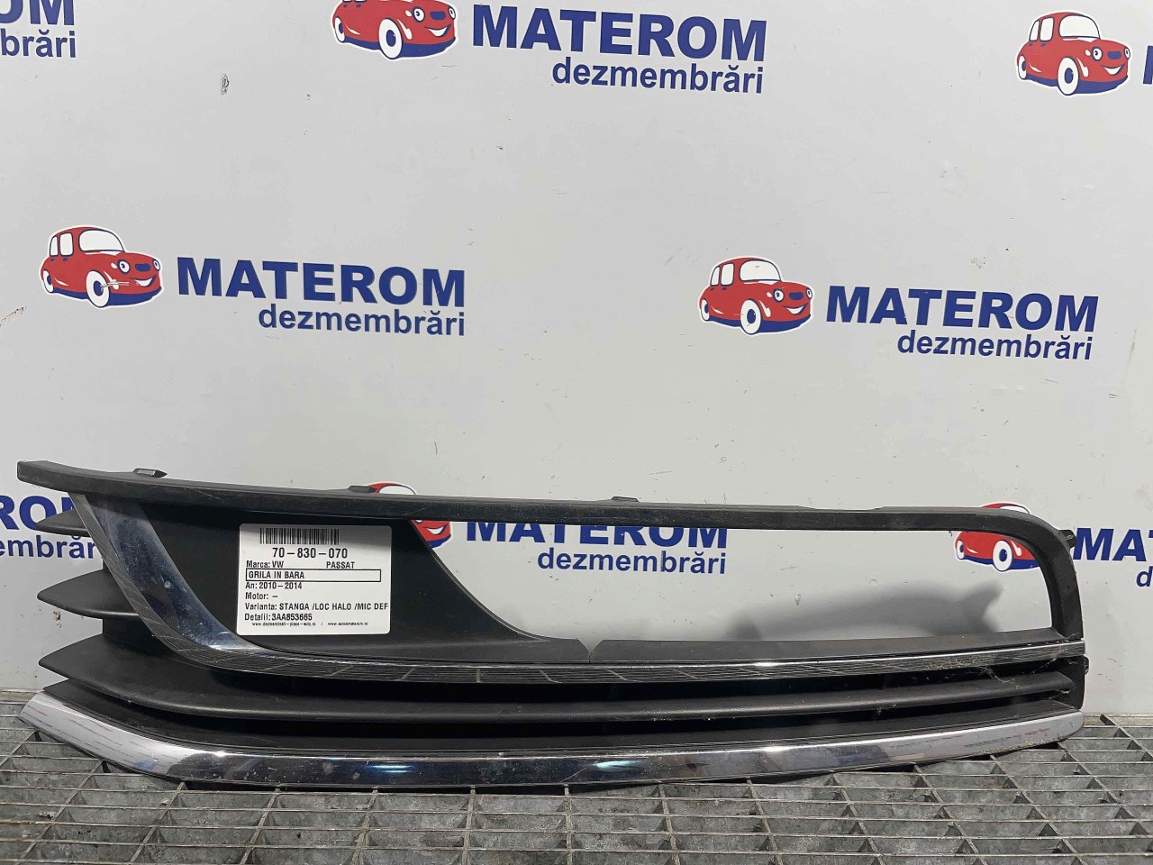 GRILA IN BARA VW PASSAT PASSAT - - (2010 2014)